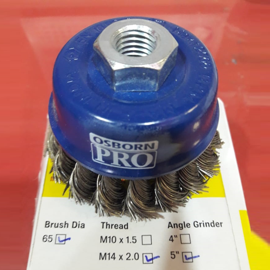 Crimped Wire Cup brush